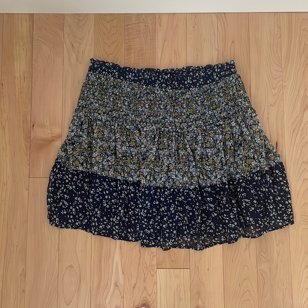 Banana Republic Floral Mini Skirt